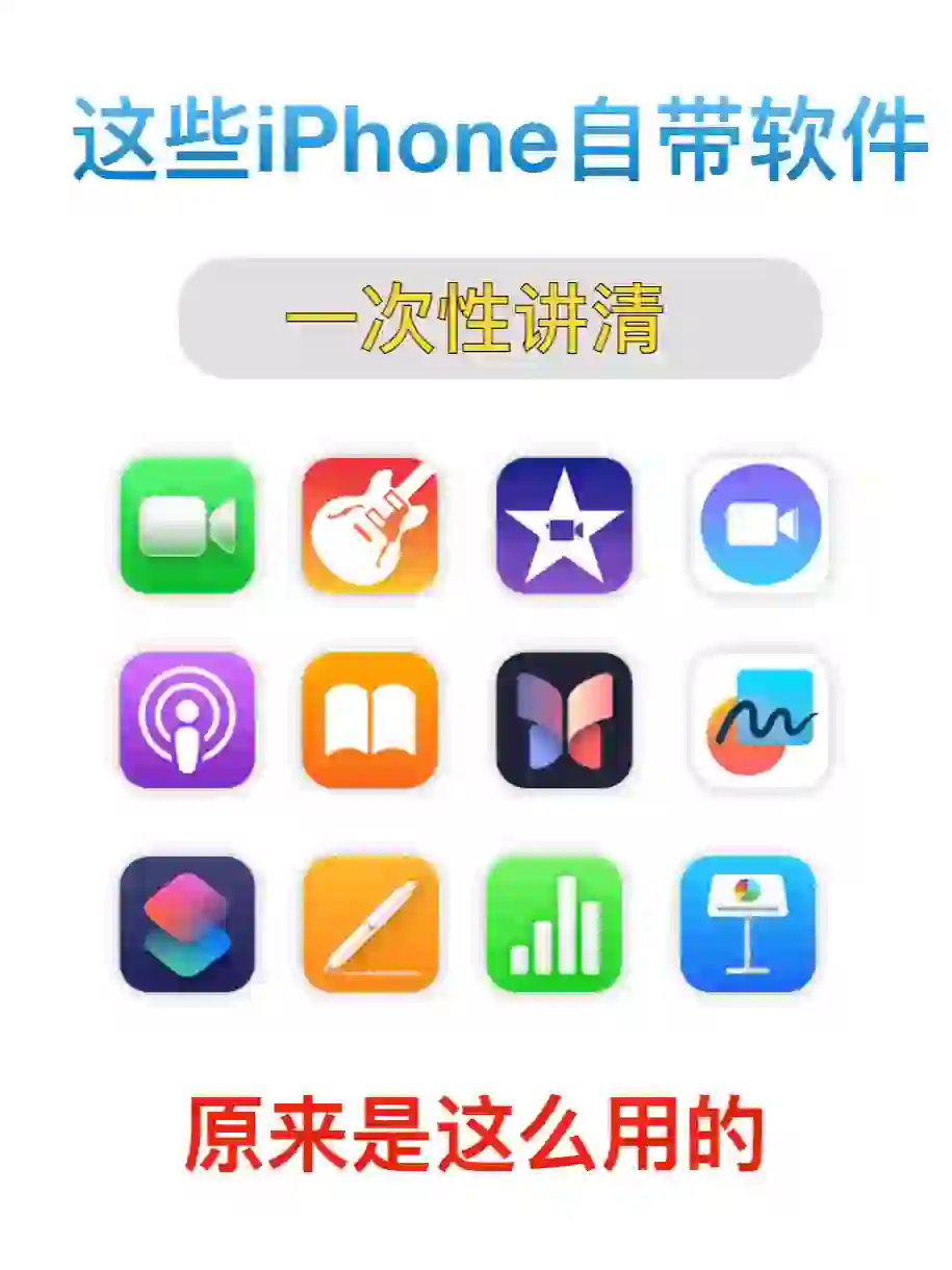 原来iPhone内置App这么好用!