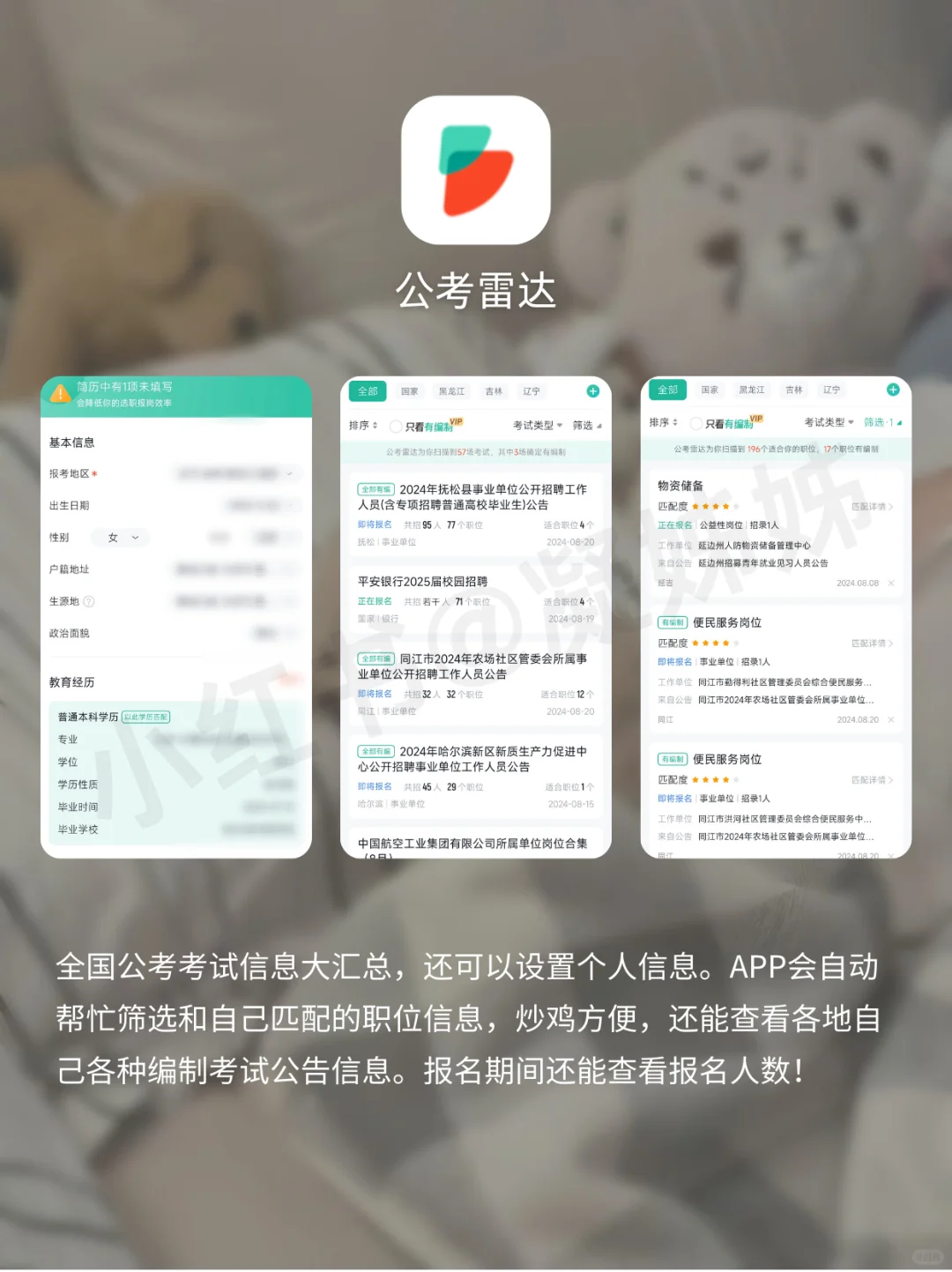 考公考编必备app,陪伴整整两年助我上了岸