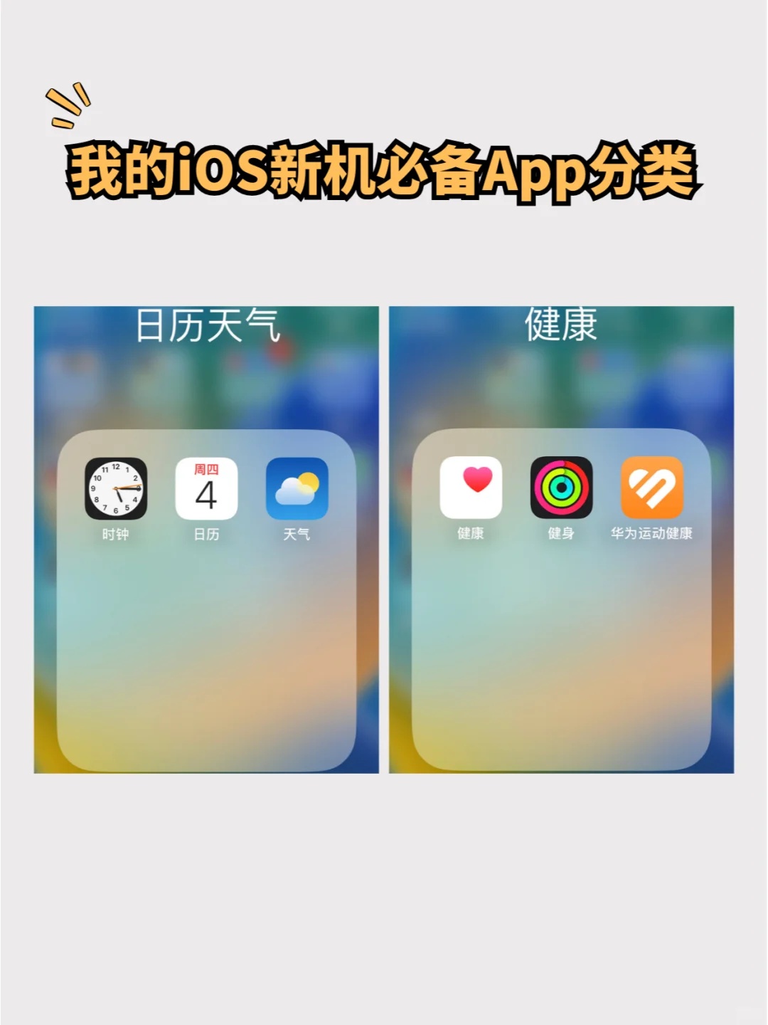 我的iOS App及分类,注重实用的App使用效率