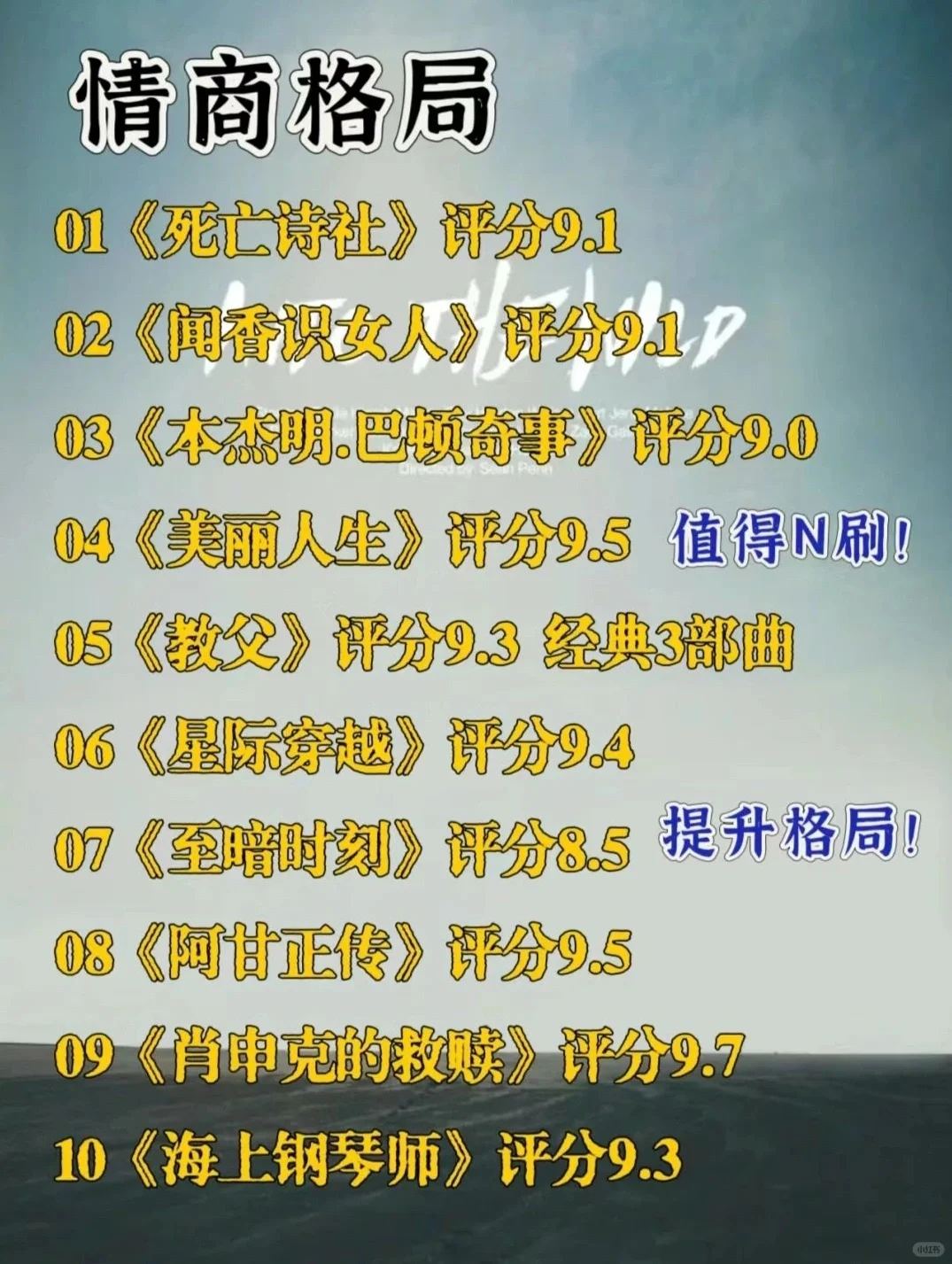 🎬🌟提升自我💯🌟40部电影宝典