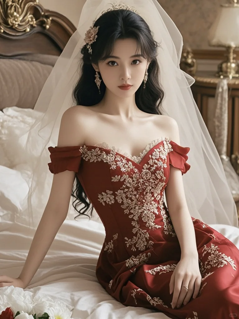 美女壁纸︳原来中式婚服也可以这么美🧞‍