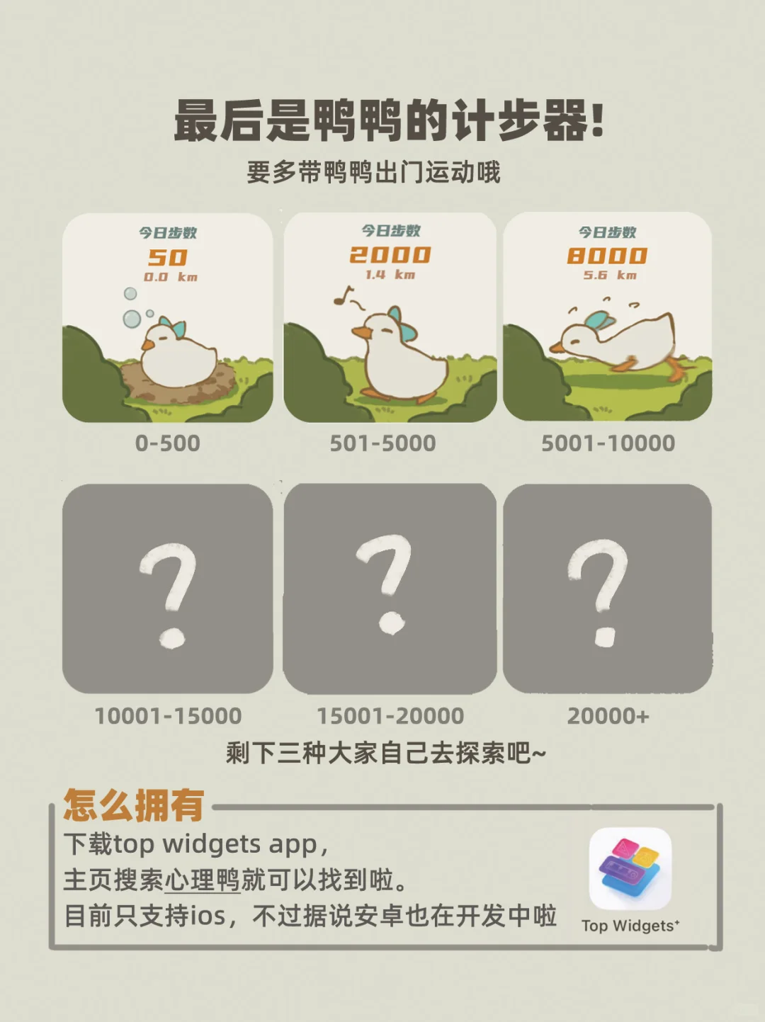 做了可以赛博养鸭鸭的桌面小组件!