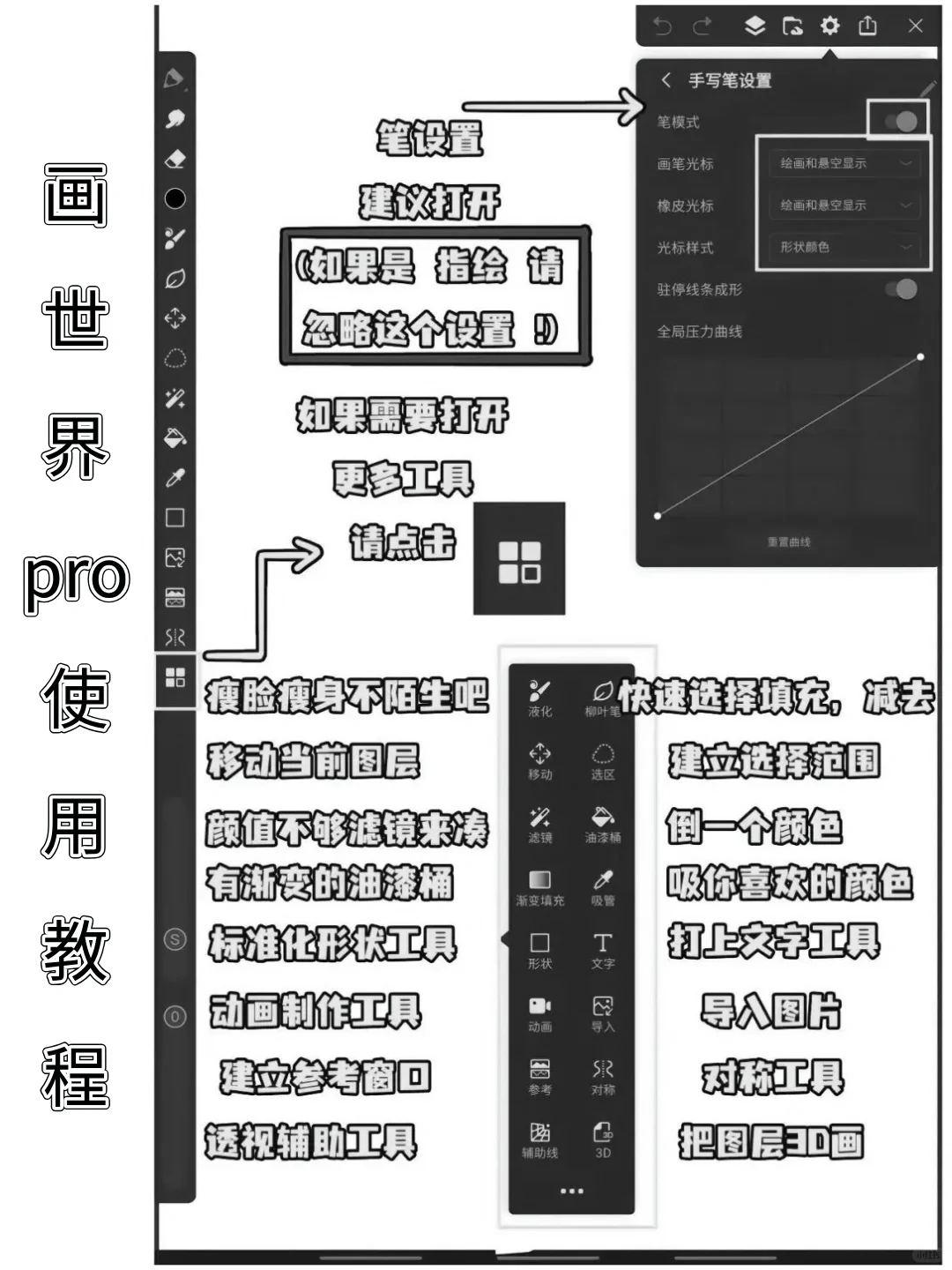 听劝!画世界pro吃透这12页就OK啦‼️