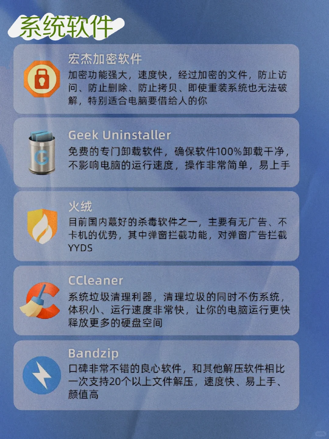 电脑装机必备,都是良心之作的软件!