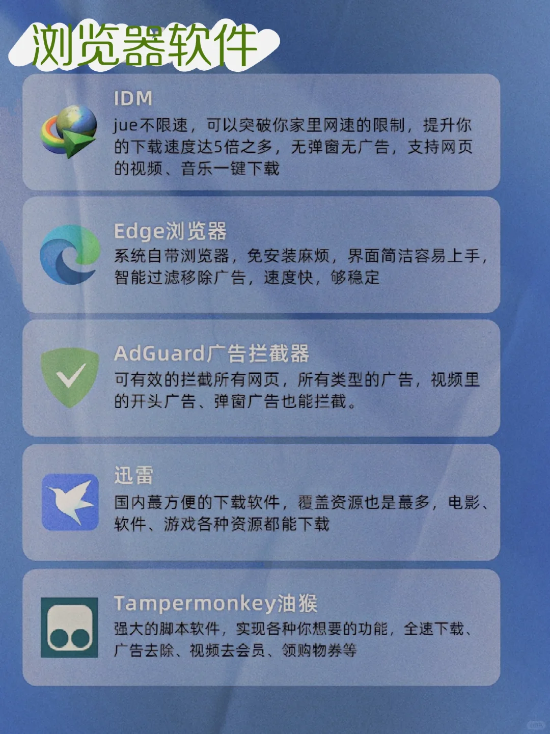 电脑装机必备,都是良心之作的软件!