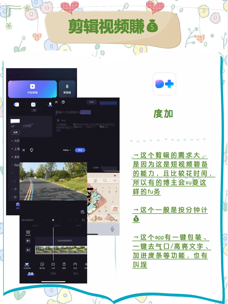 女生下班后,死磕这9个超好赚的搞💰app❗