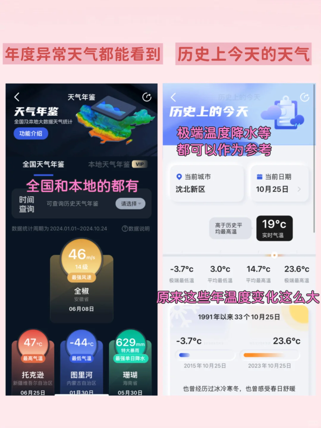 惊呆了‼️这个看天app查天气尊嘟很准啊!