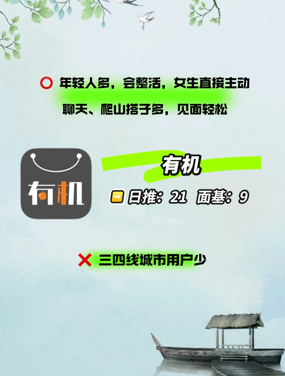 想要实现一公里以内交友的6个社交软件！