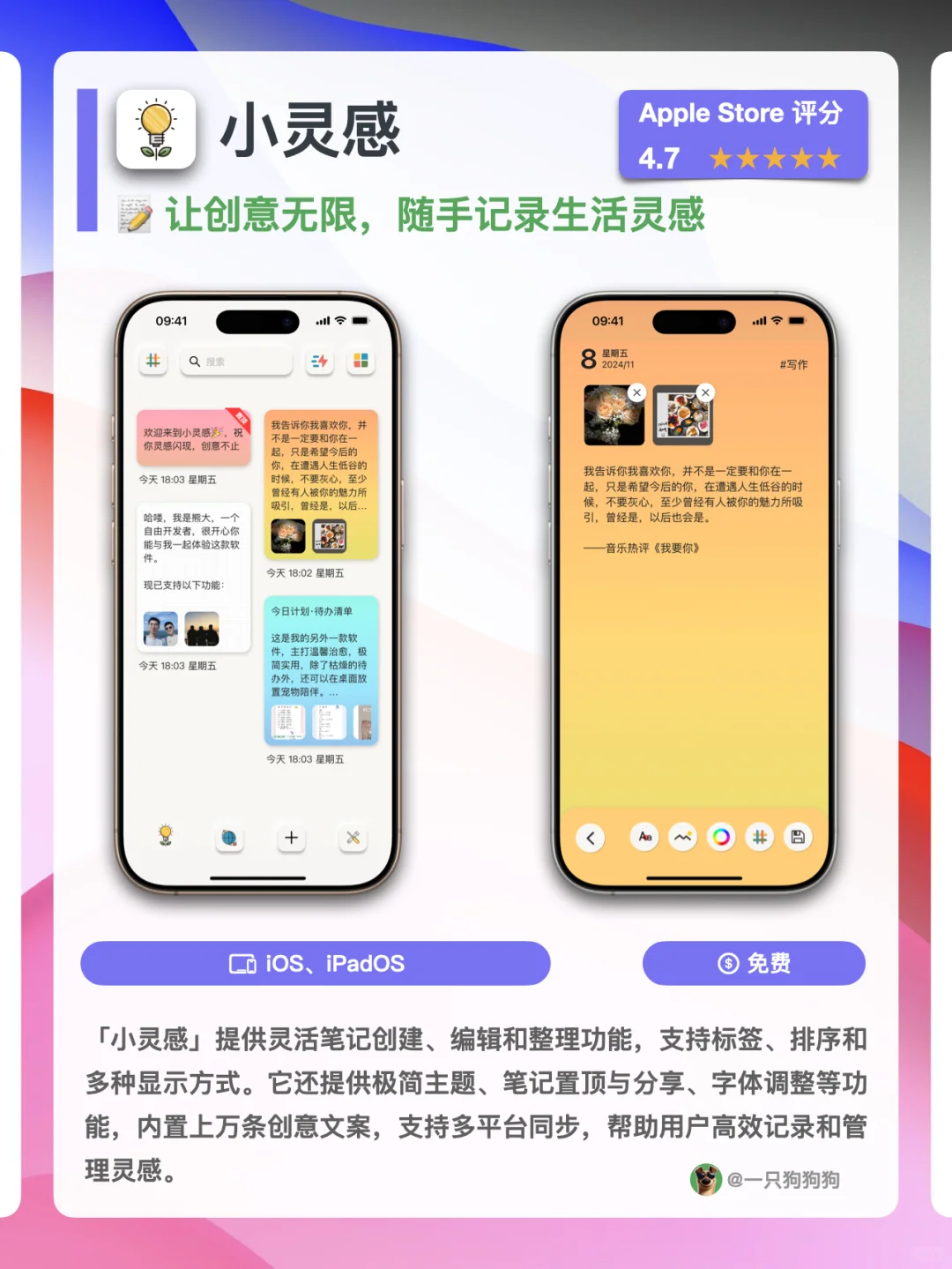 📲6款免费的宝藏app，实用美观评分高