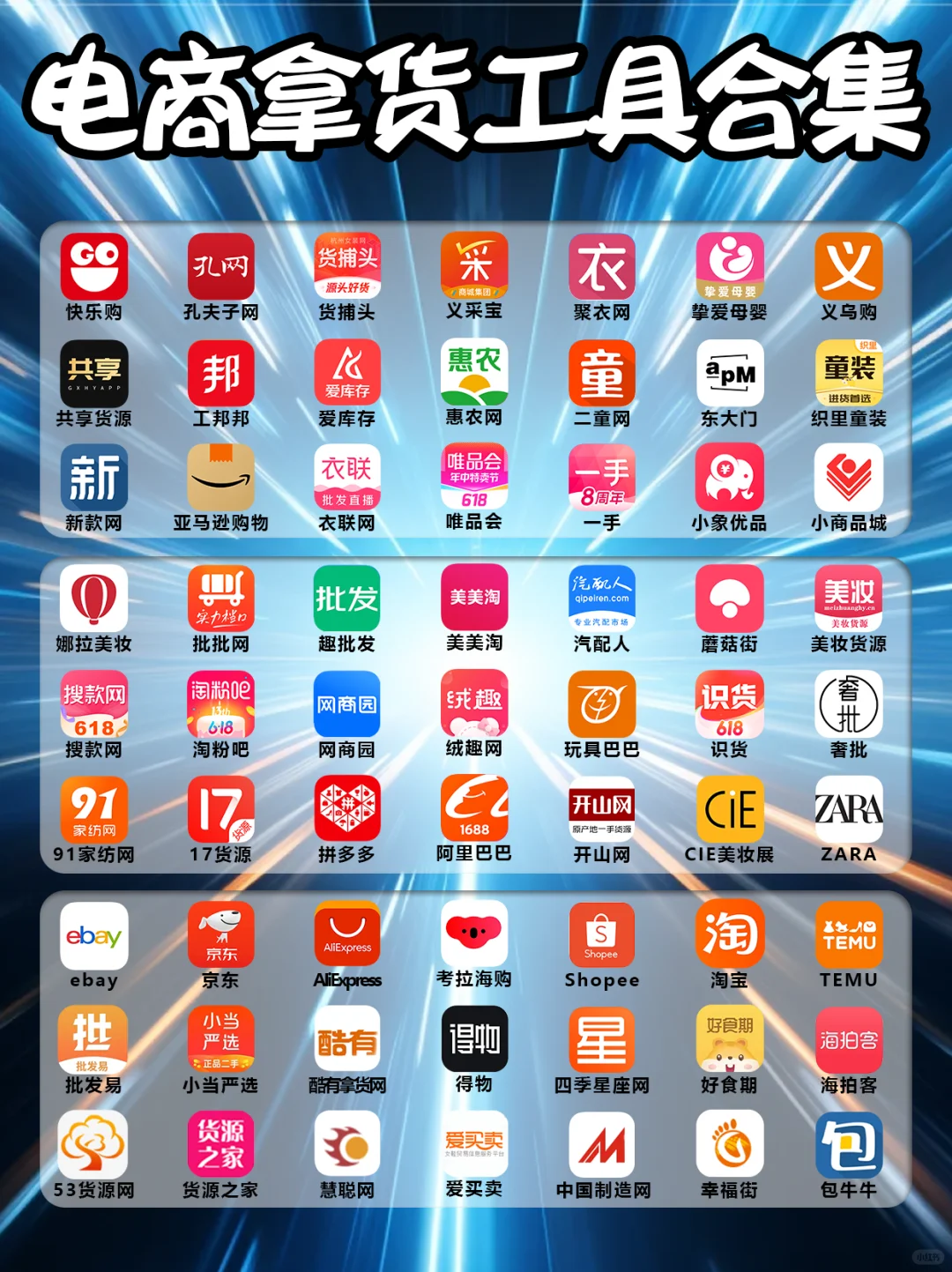 年度货源平台公认好用的app合集