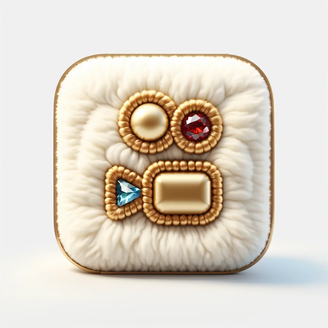 【AI手机图标设计】毛茸茸的app图标