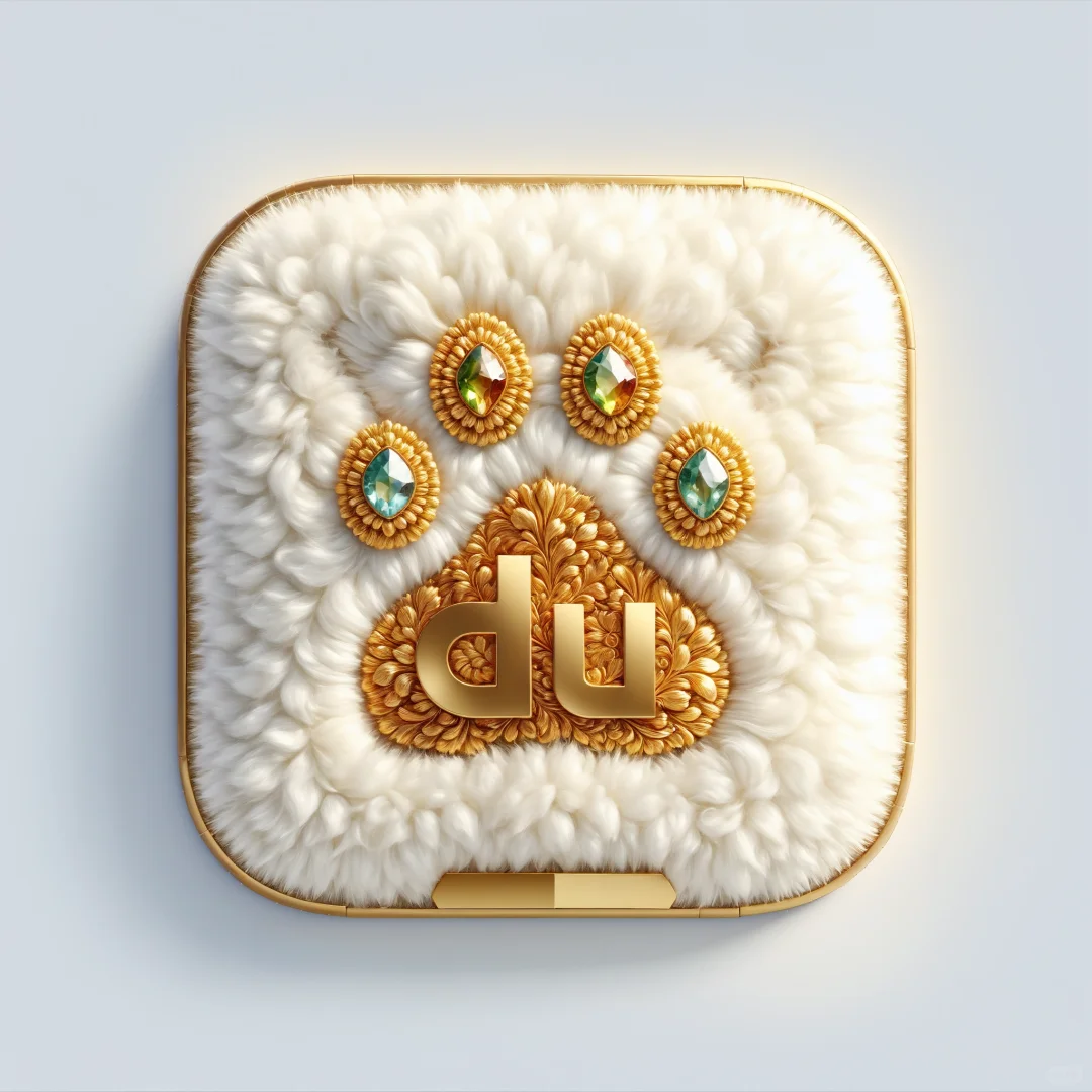 【AI手机图标设计】毛茸茸的app图标