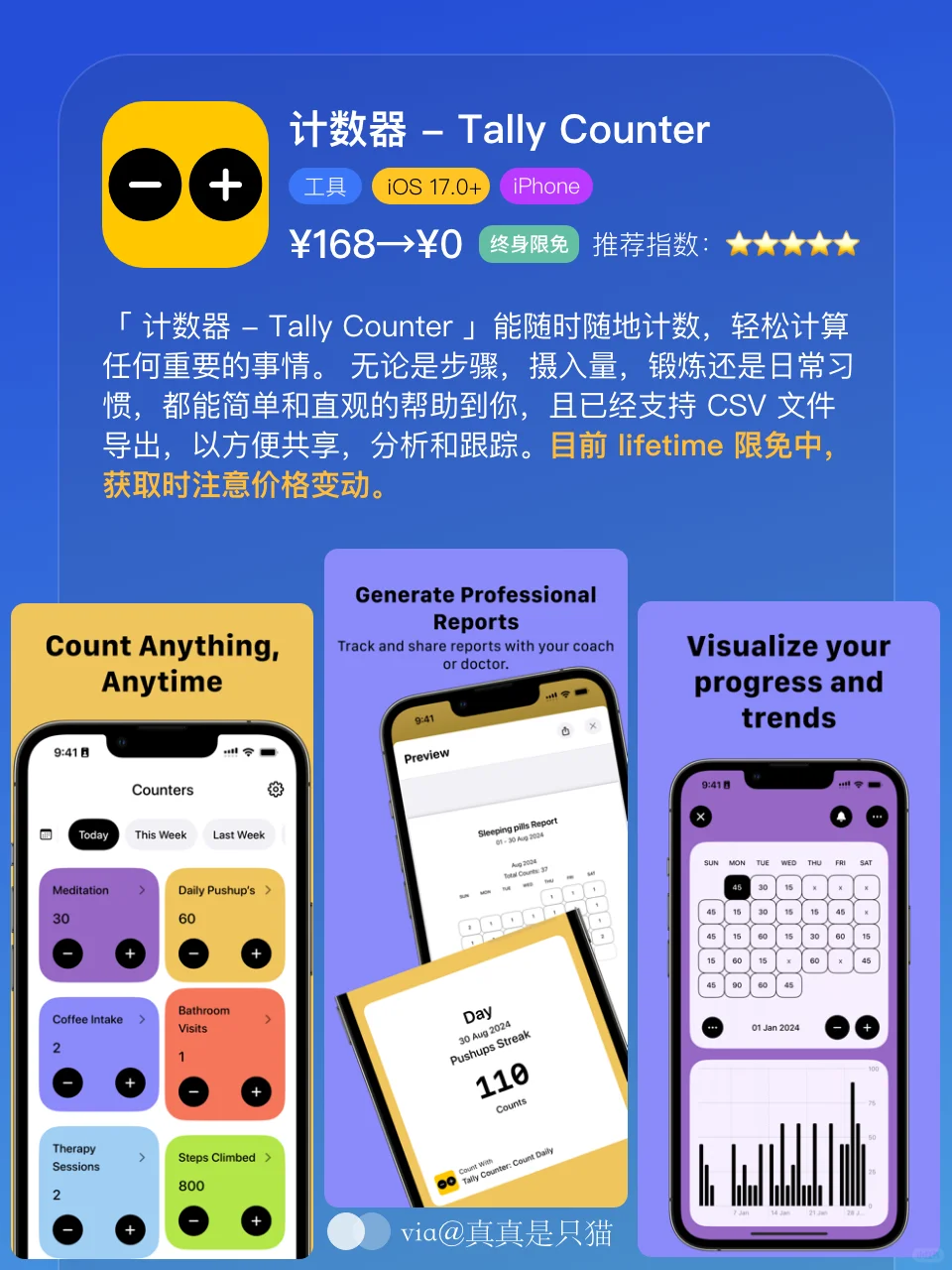 App Store每日限免｜¥560→¥0｜白嫖！