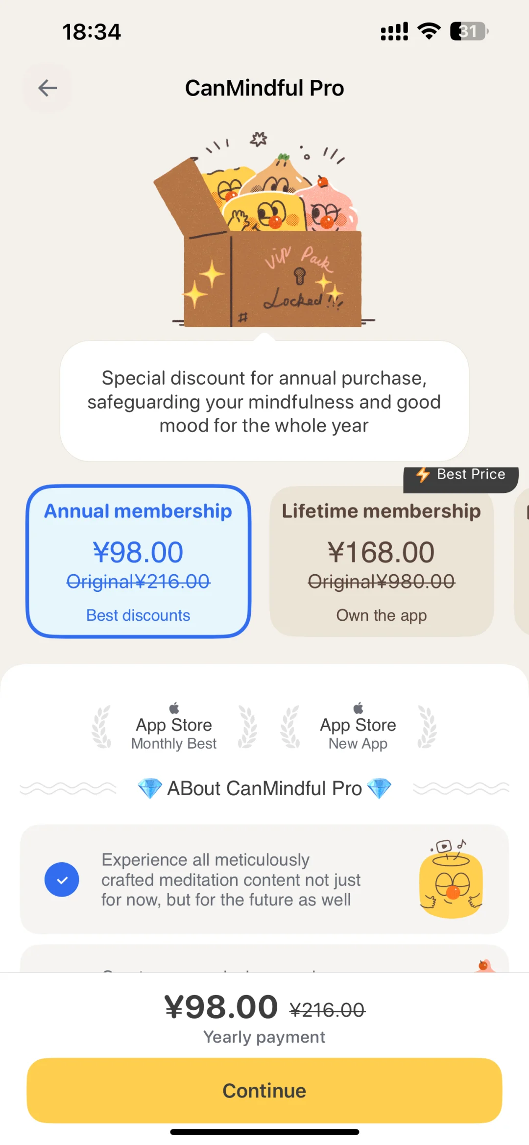 iOS 小而美的 App 018: CanMindful