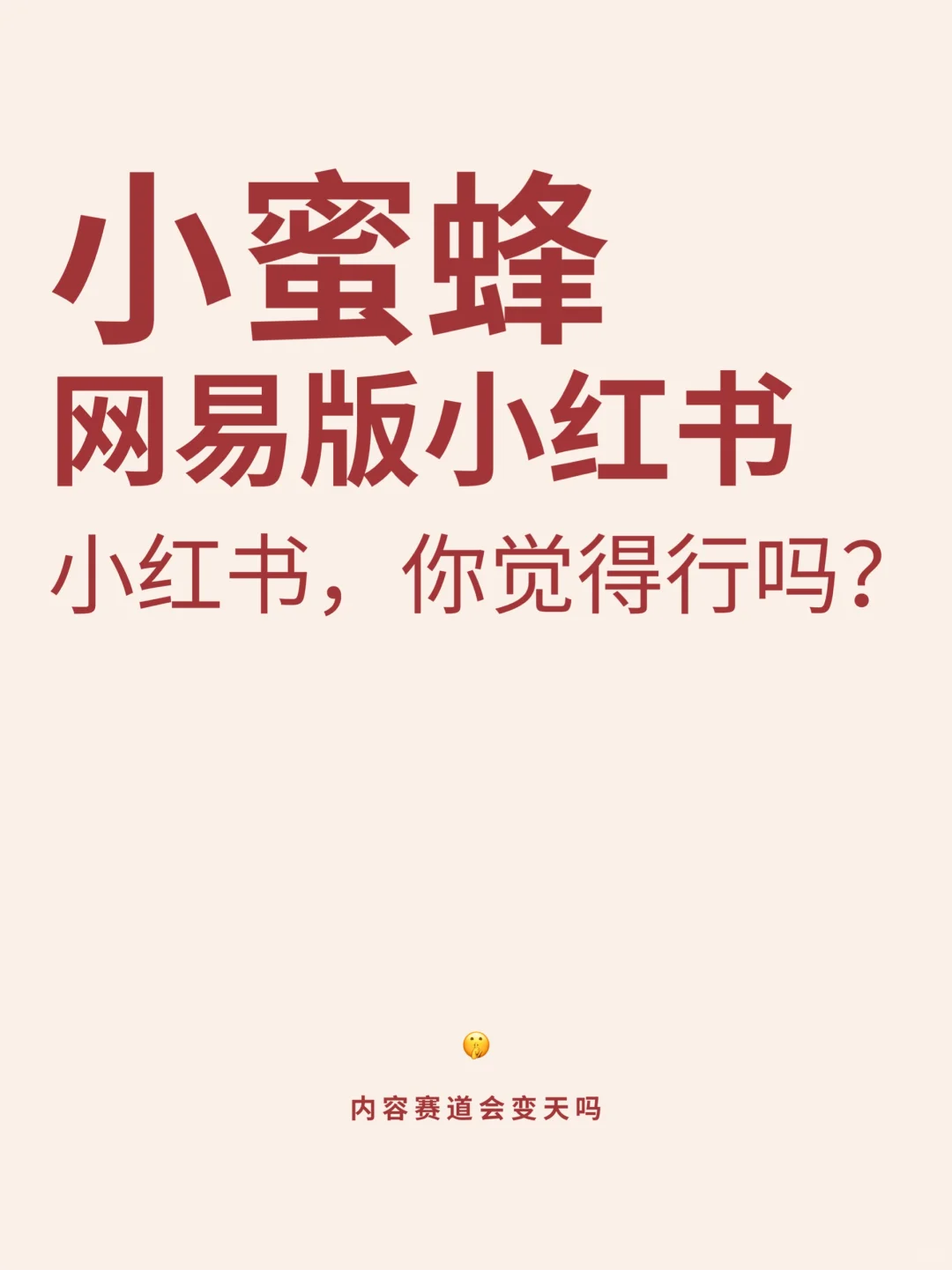 网易版小红书,你们听说了吗?