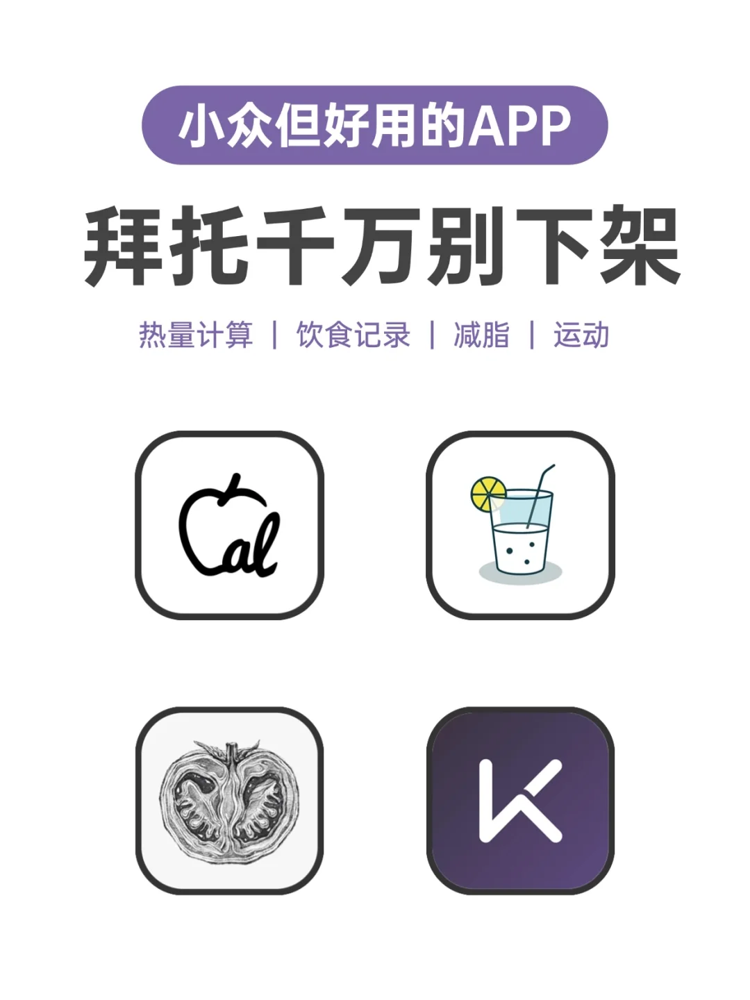 球球了🙏千万别下架的热量记录app