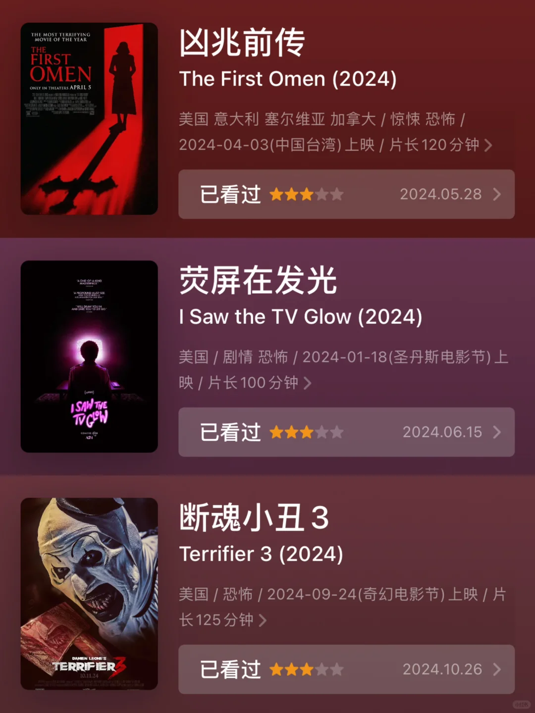 🎬胆小慎入😱盘点2024年度高分恐怖电影