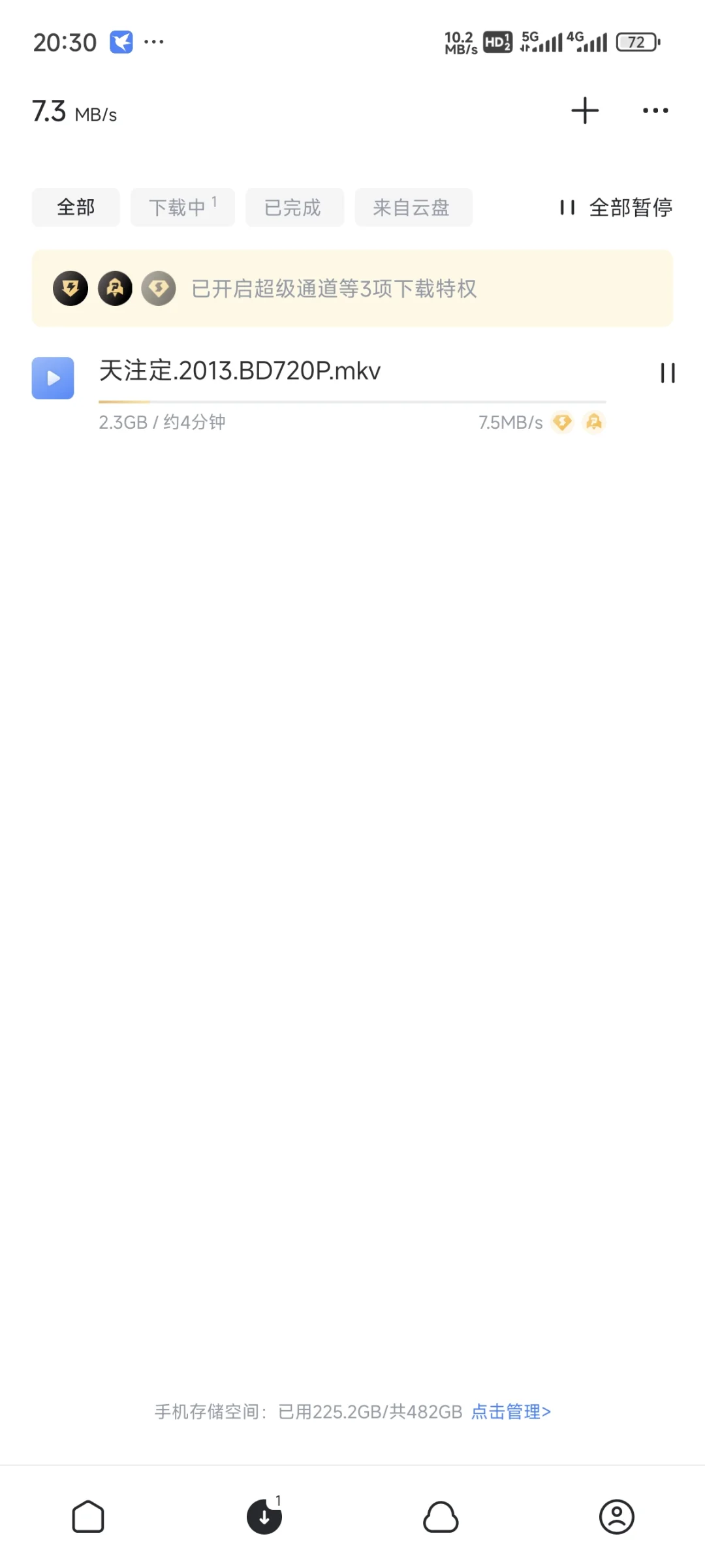 迅雷年费版 极速下载完美精简