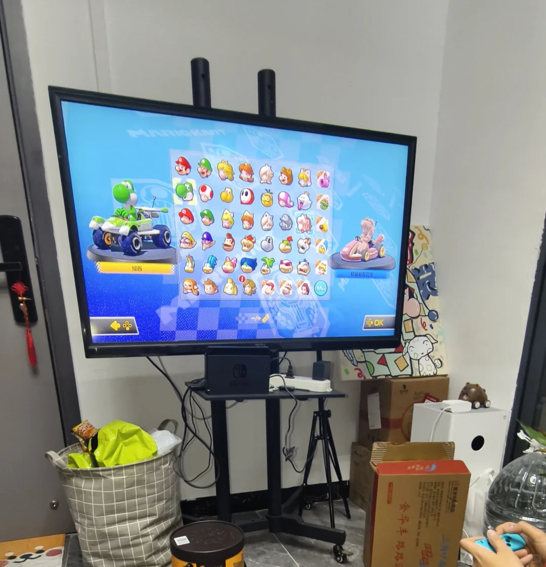 出电视机+移动支架+天猫机顶盒