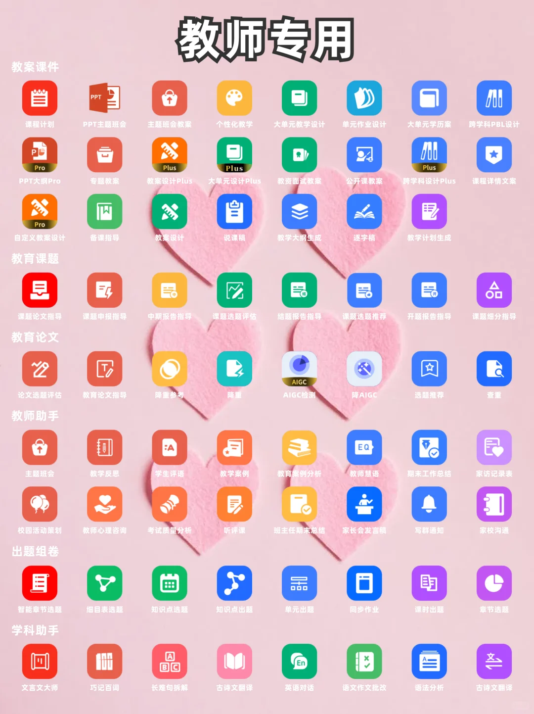 一整套教师躺平神器❗️