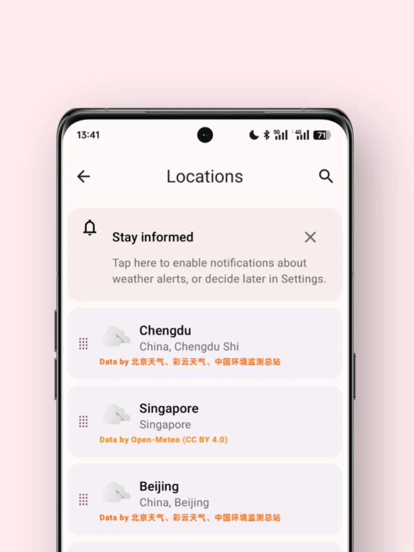 被问爆的天气小组件，比Google原生还好用