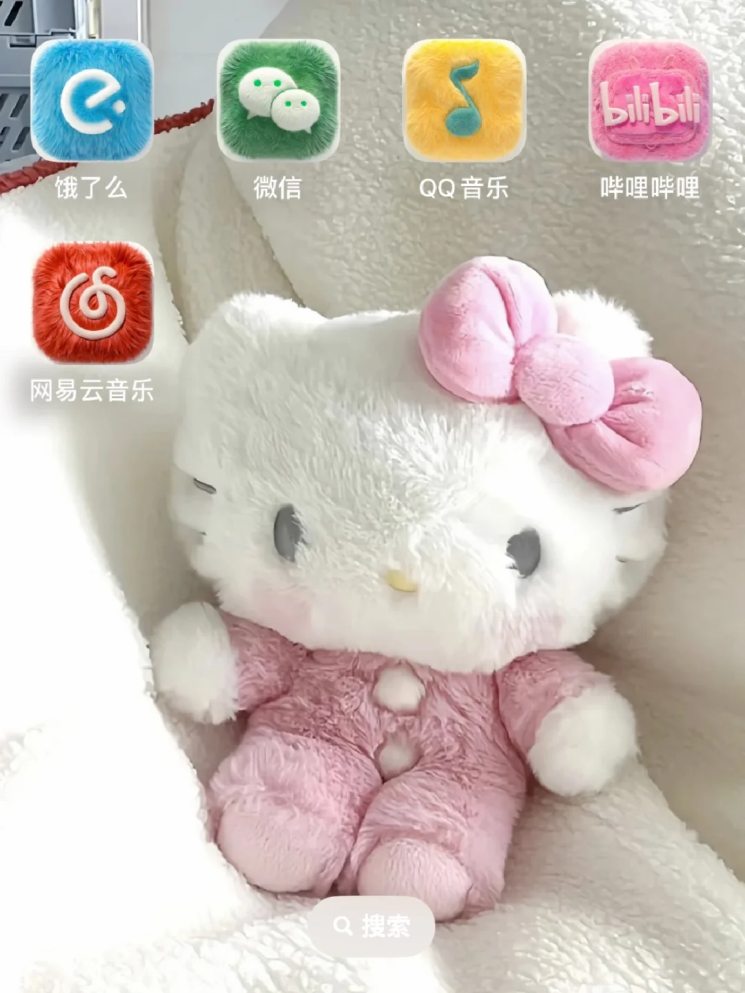 毛茸茸的微信图标也太可爱了吧！！😆（附图片）