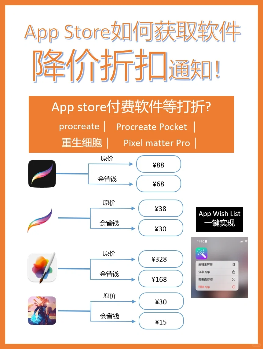 安装它！App store的付费软件折扣不错过？