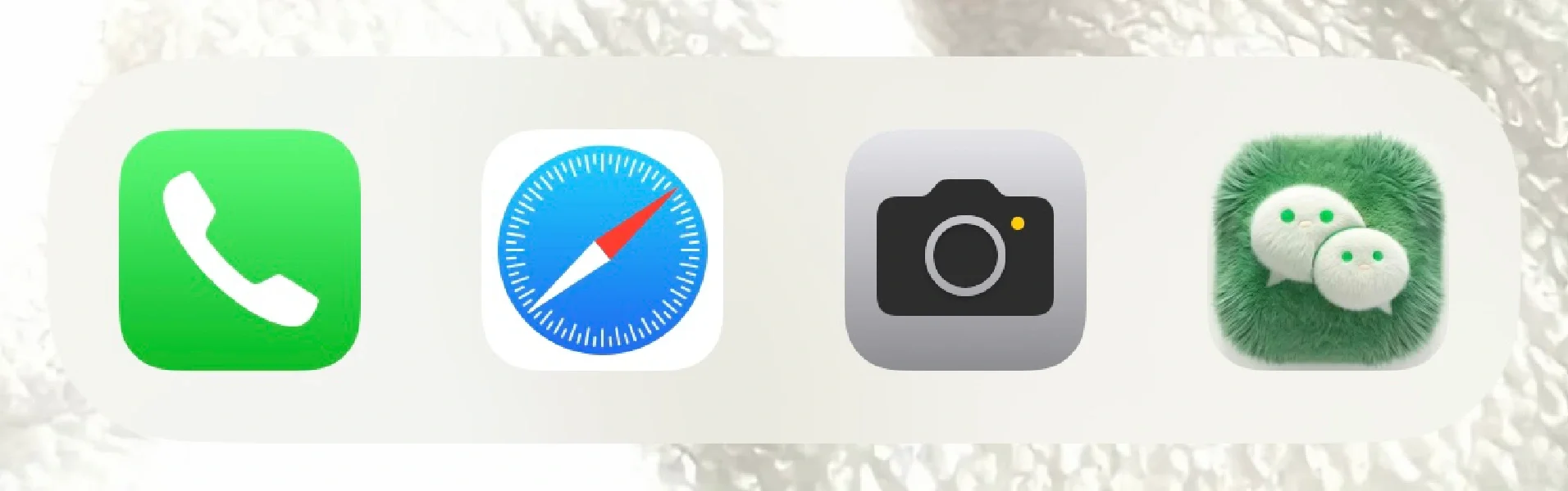 毛茸茸的微信图标也太可爱了吧！！😆（附图片）