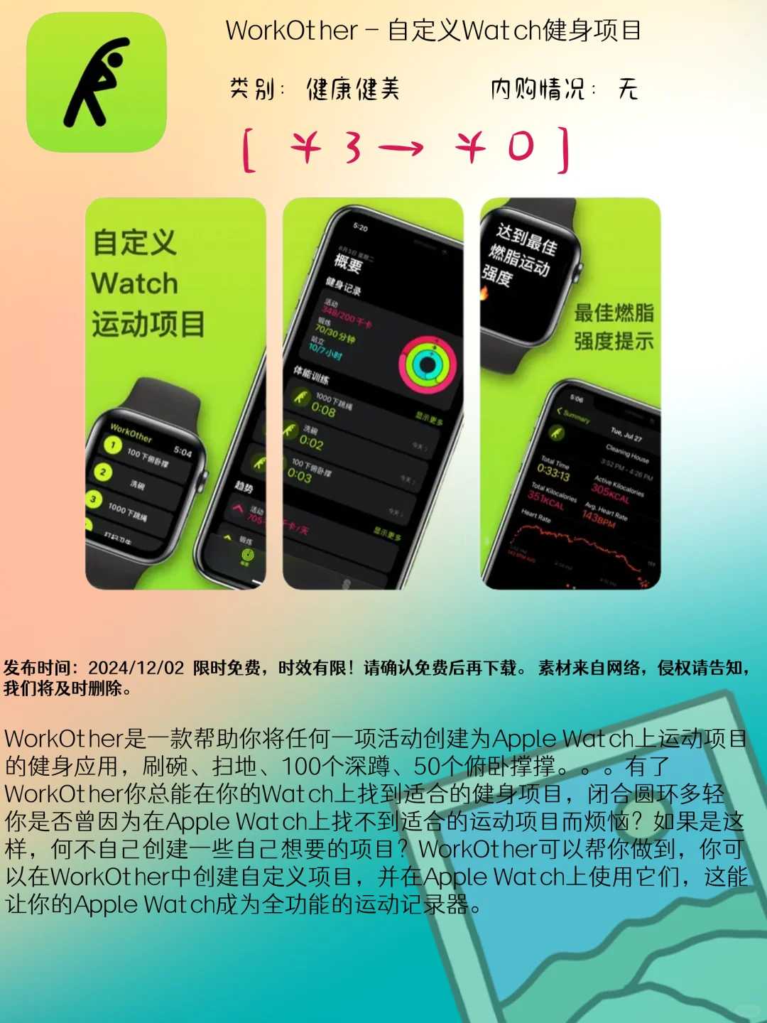 12.02 iOS限免:创意P图与生活管理应用精选