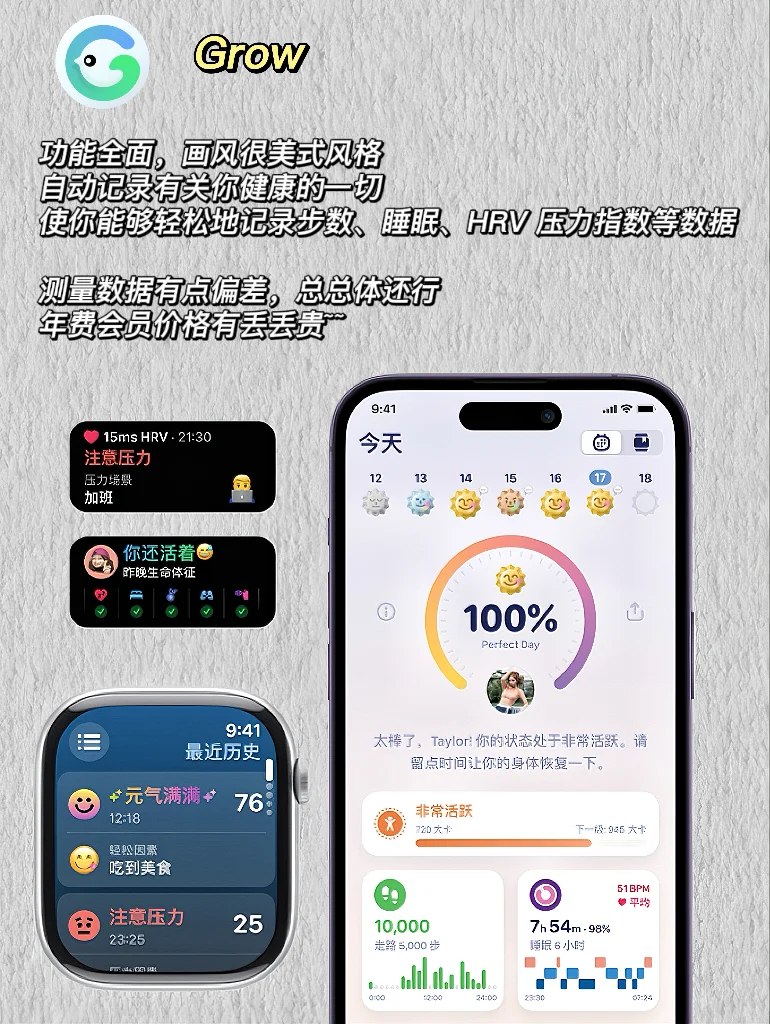 🍎AppleWatch|压力检查app测评