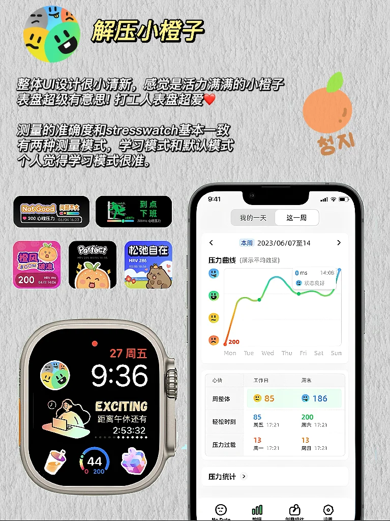 🍎AppleWatch|压力检查app测评