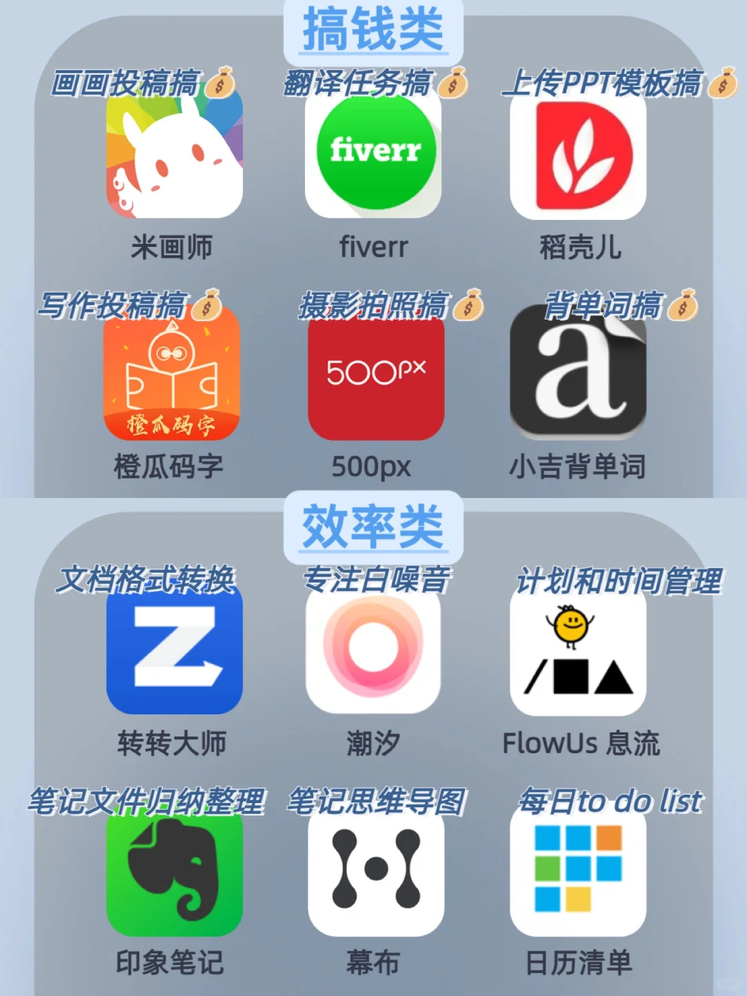 搞钱女孩必备🔥54款宝藏APP‼️2023逆袭