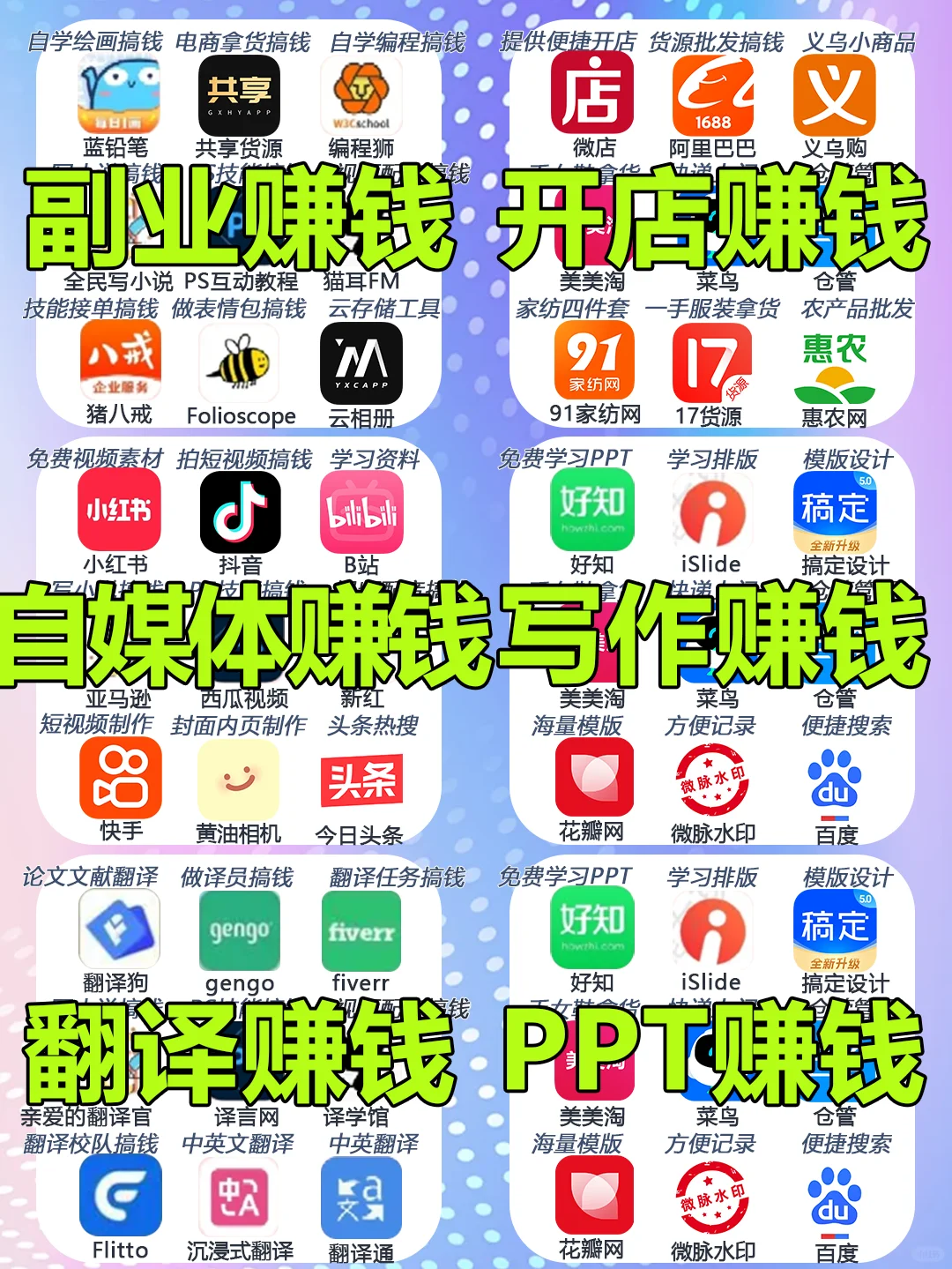 后悔没早发现的54个搞钱APP！2025闷声变富