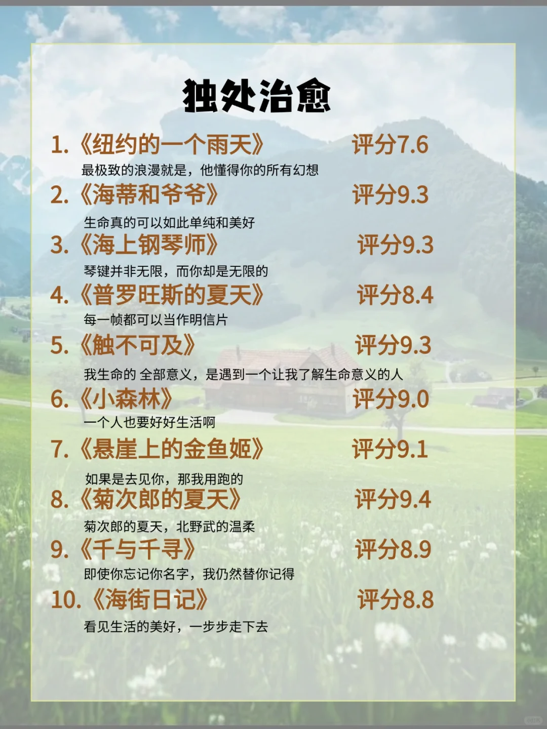 狂刷这70部电影，脑子真的会变快🔥