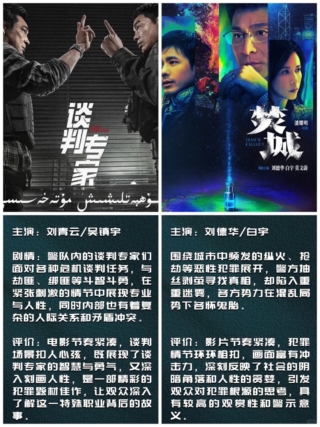 紧张刺激❗️心跳加速❗️36部罪案类电影🔥