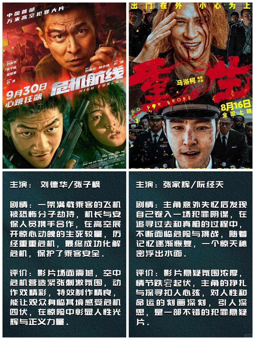 紧张刺激❗️心跳加速❗️36部罪案类电影🔥