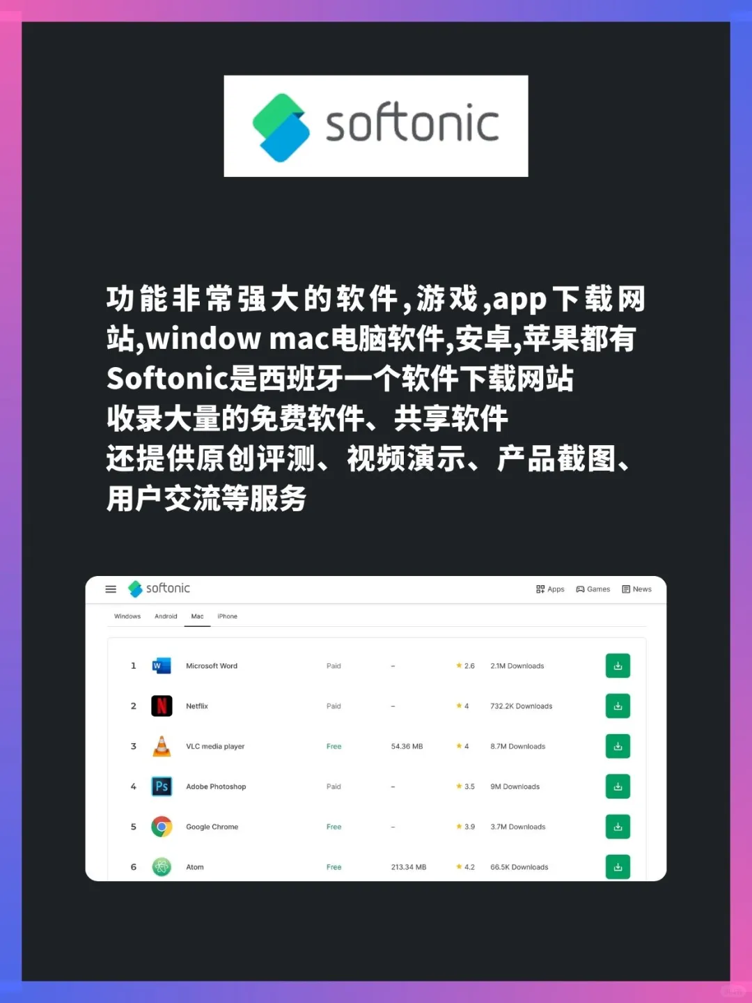 Mac软件免费下载网站合集