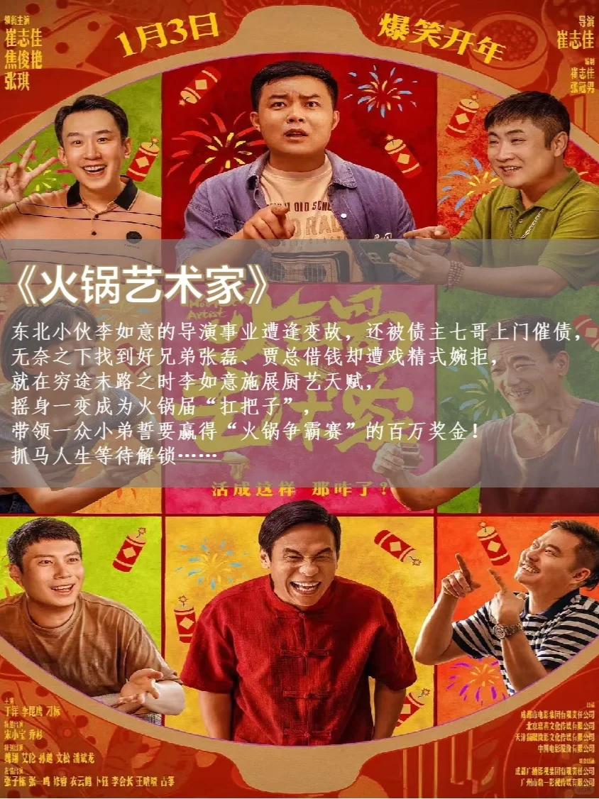 2025观影🎬1月待上映电影,看这一篇就够了‼️