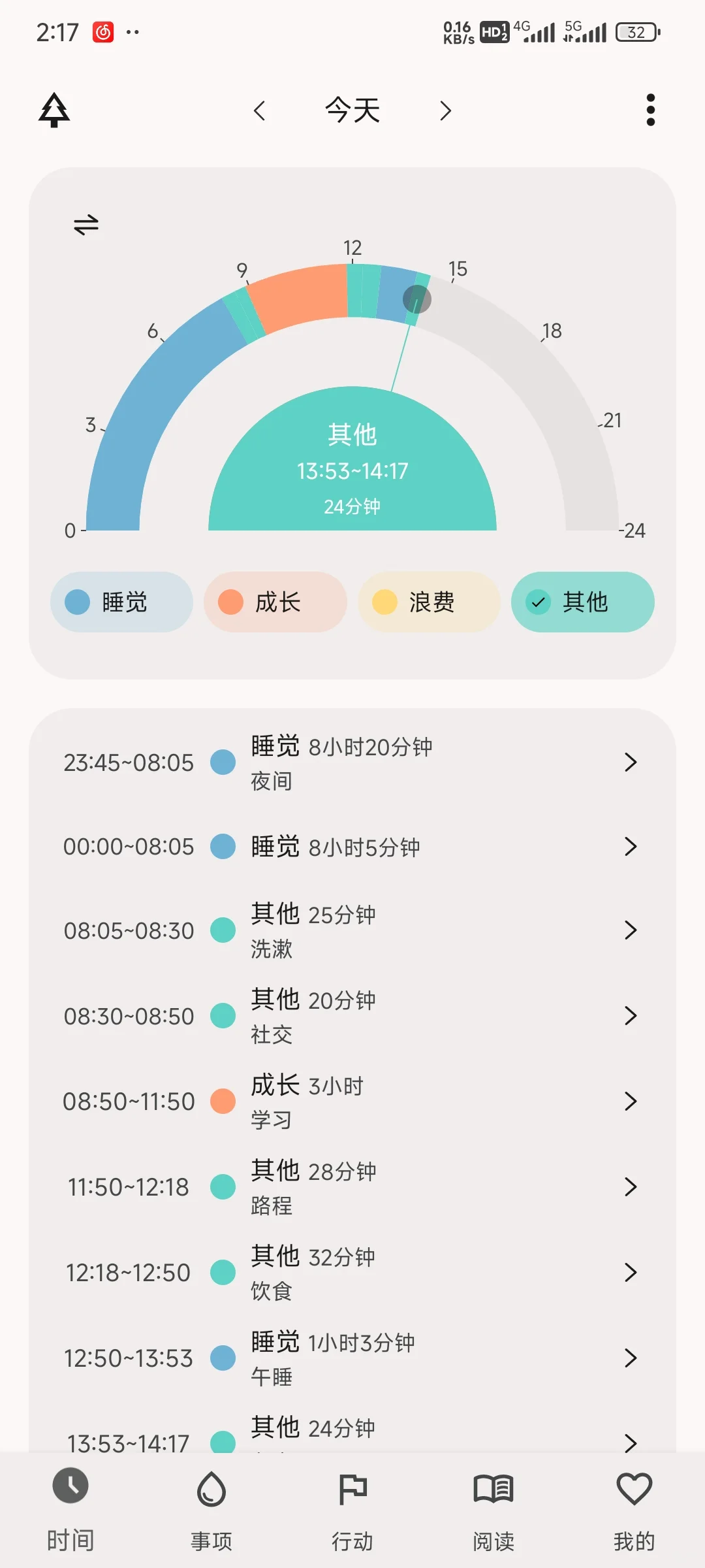 记录成长时间--时光决APP