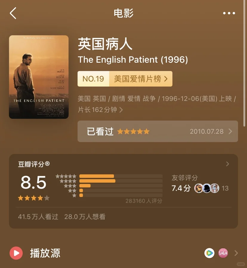 就是这个男人把我引上了热爱电影的路！😭