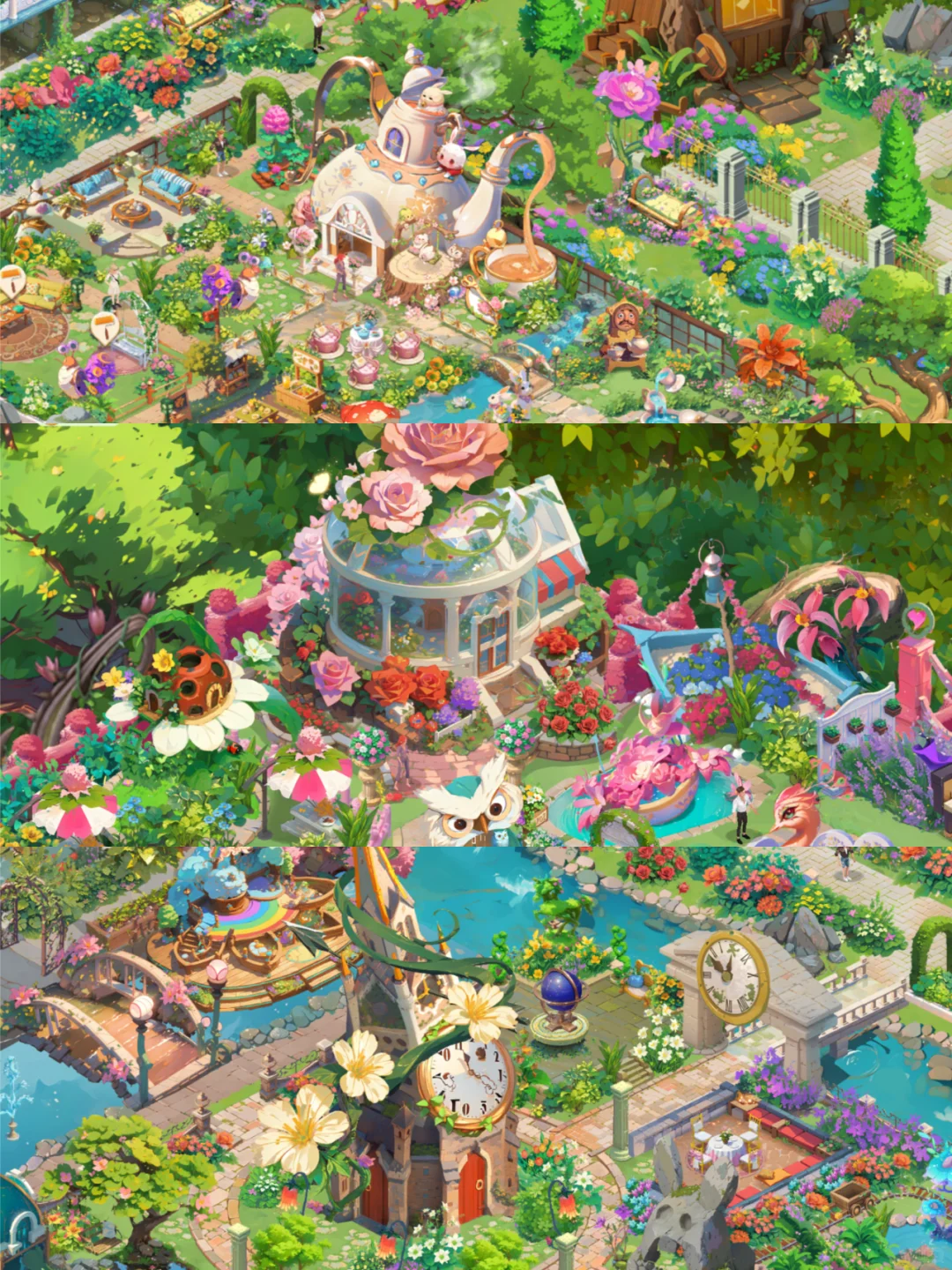 来看看我翻修的花园 哦豁 美滴很！！！