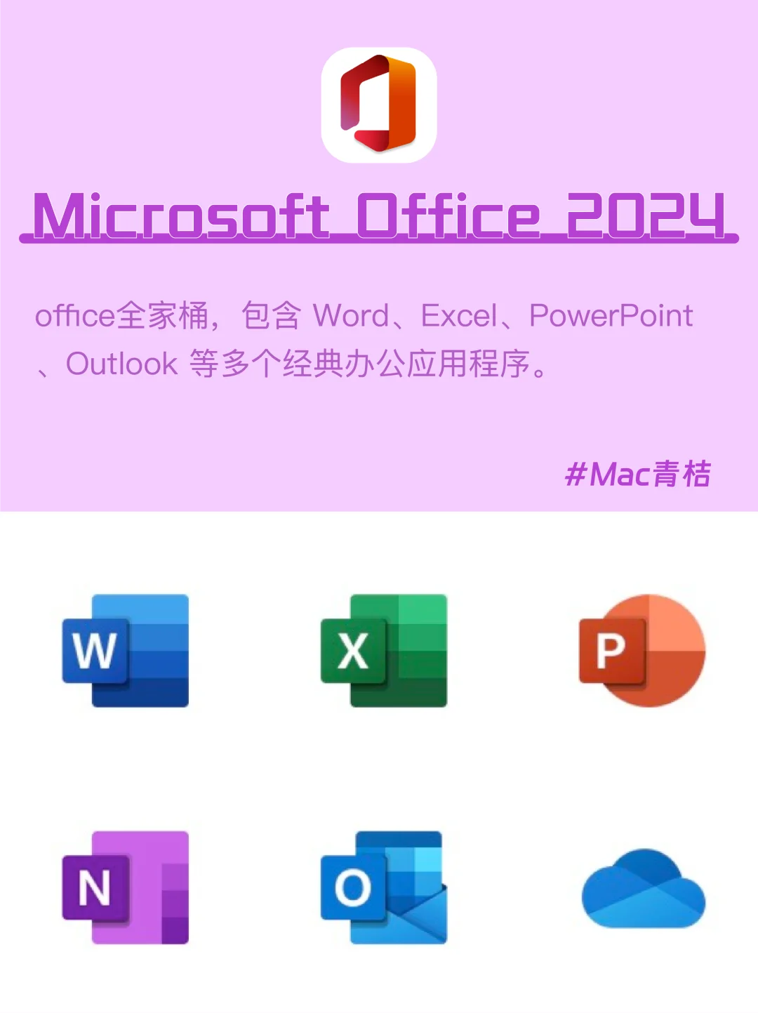 Mac电脑｜office2024全家桶💻让你办公更高效