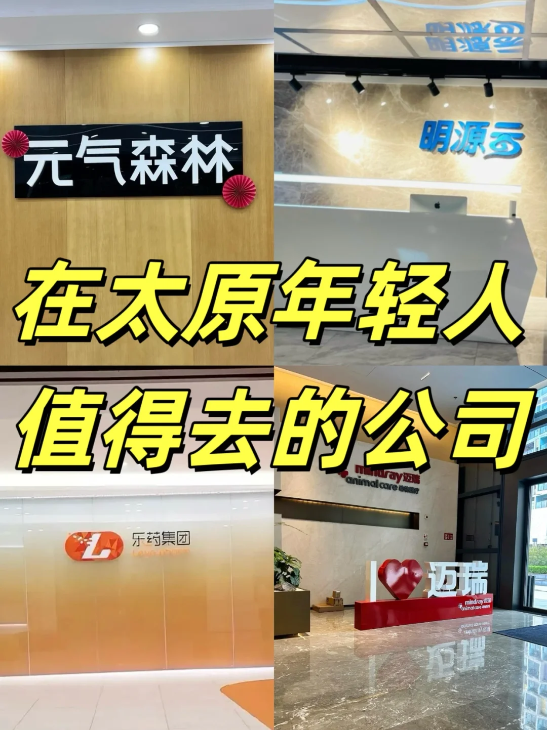 在太原年轻人值得去的公司