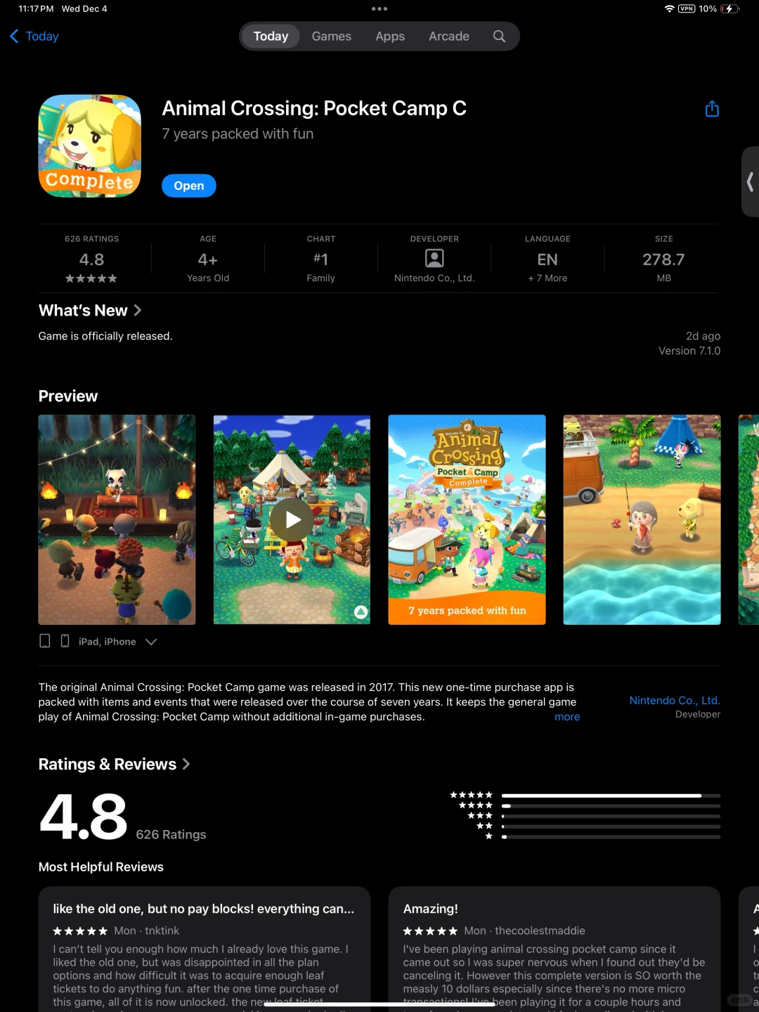 猛男捡树枝（又名动森）ios版环大陆上线了