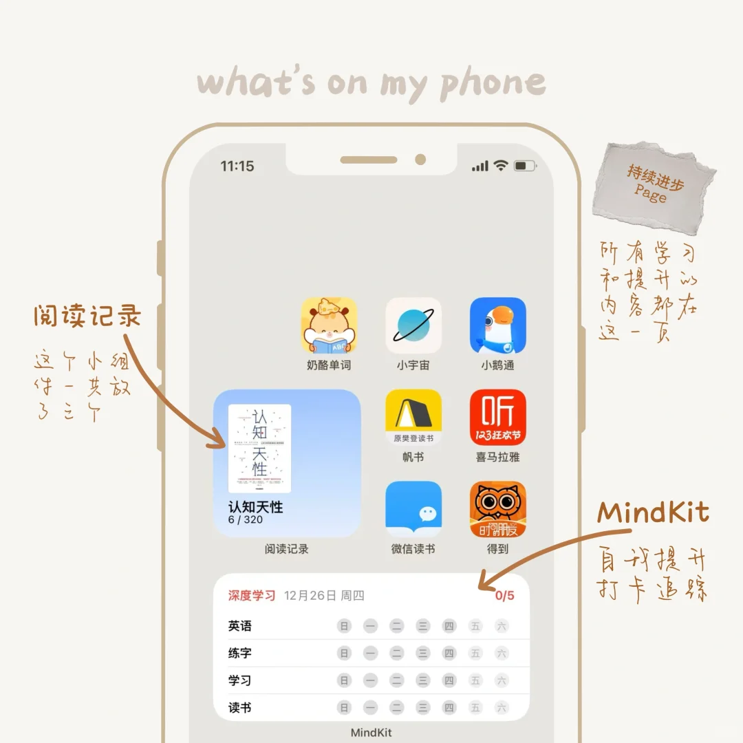 INFP的2025桌面｜超实用app分享｜告别拖延症