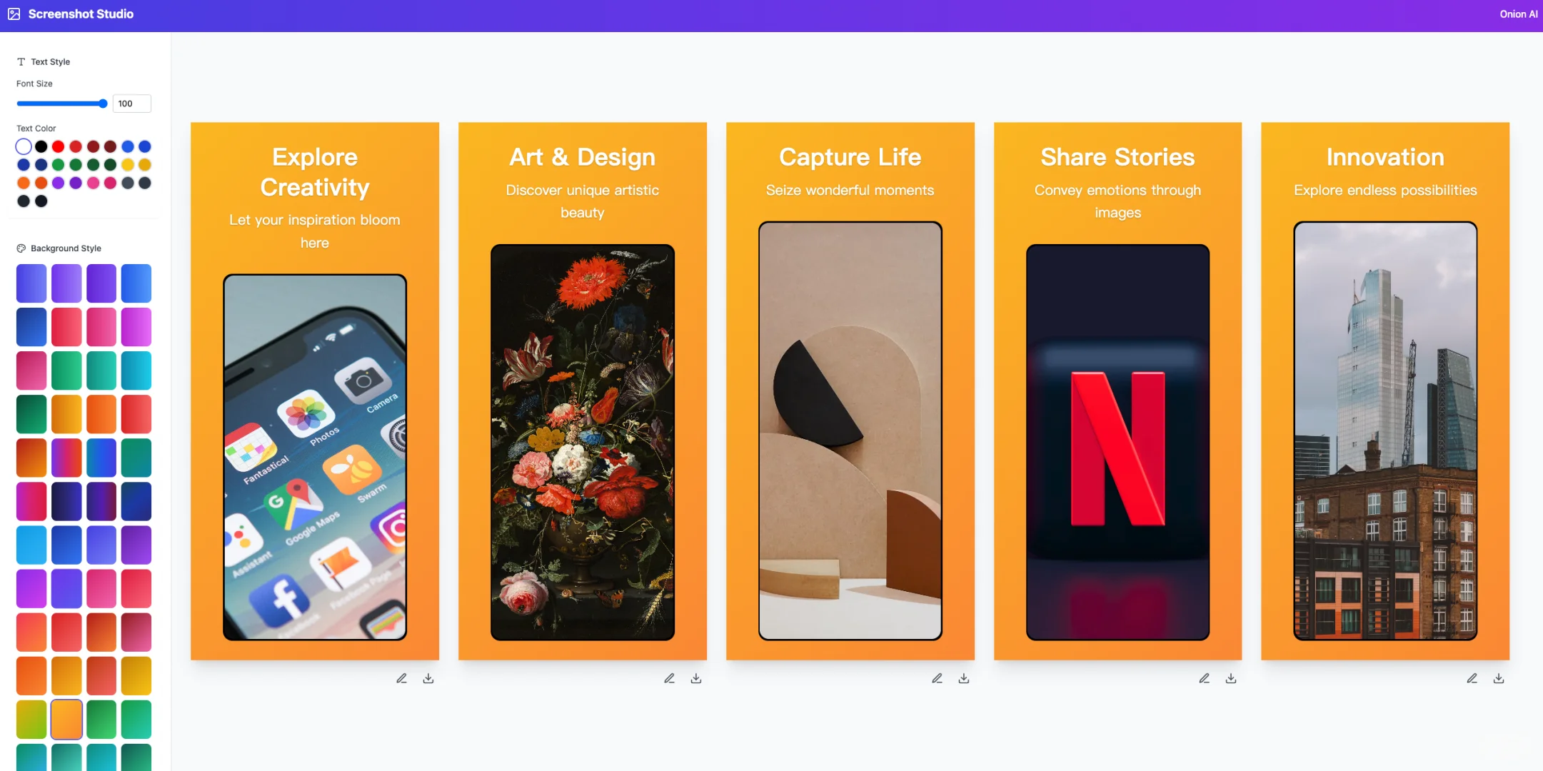 做了一款App预览图制作工具ScreenShot