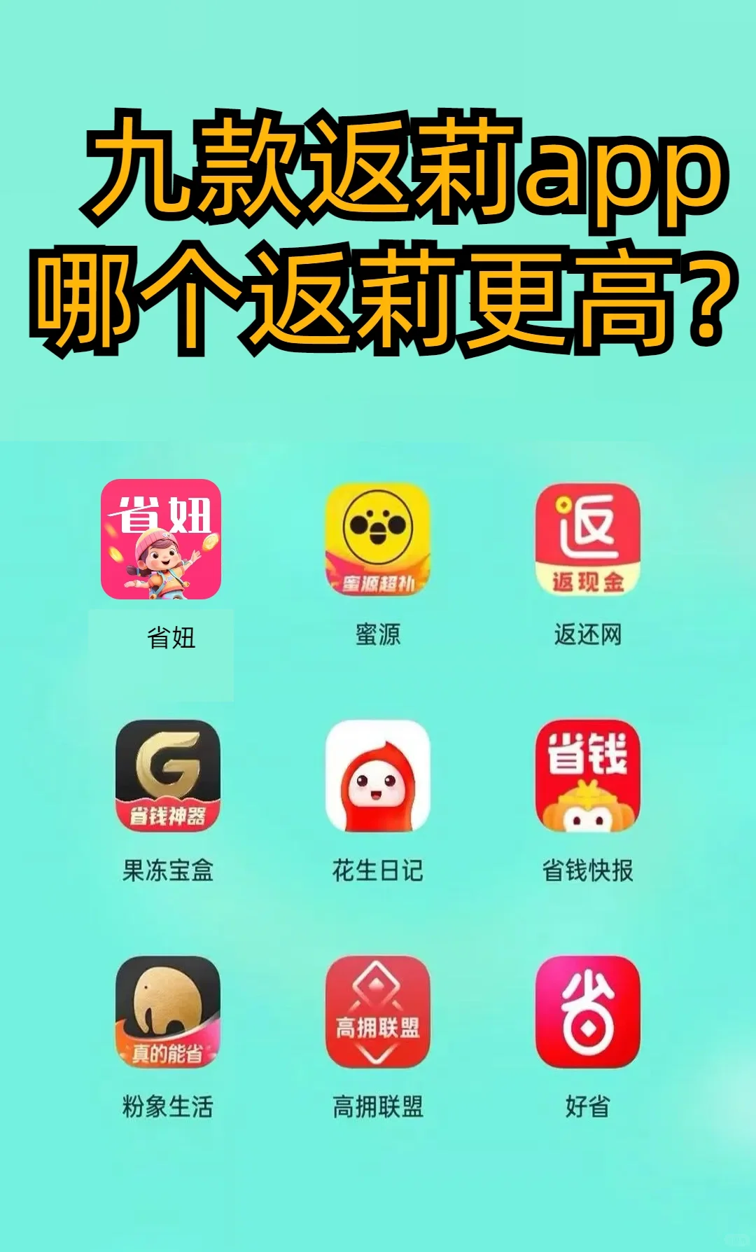 返莉app哪个返莉高？