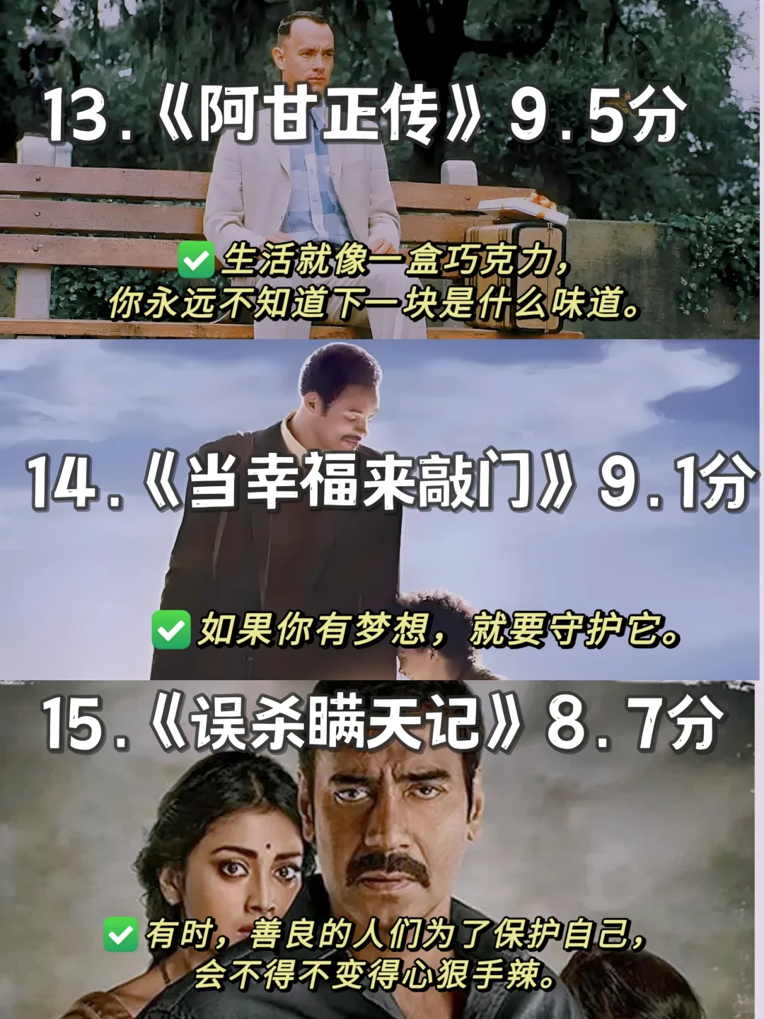 冬日宅家|必看高分经典电影