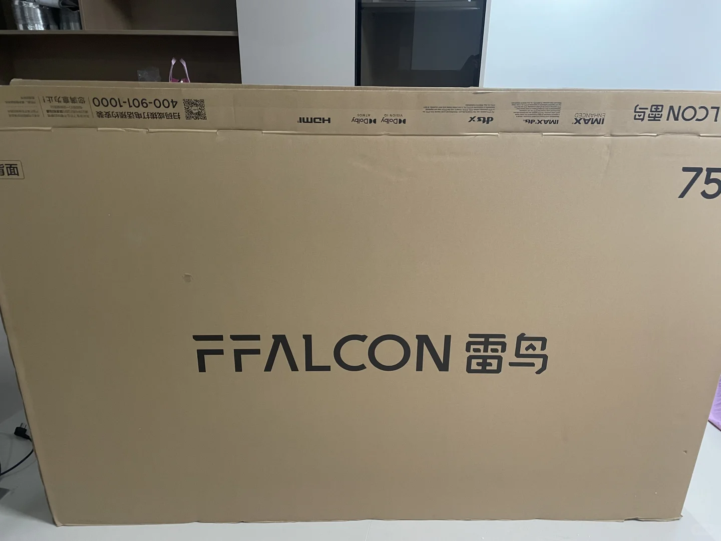 出雷鸟75寸原装电视盒子