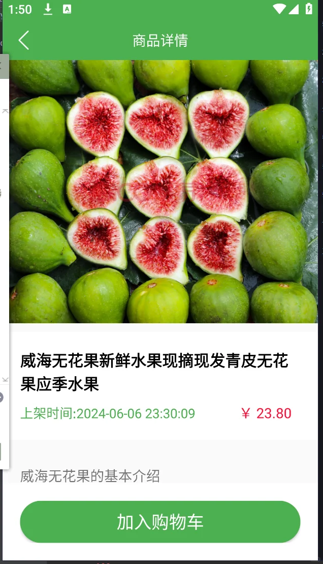 Androidstudio安卓水果商城项目